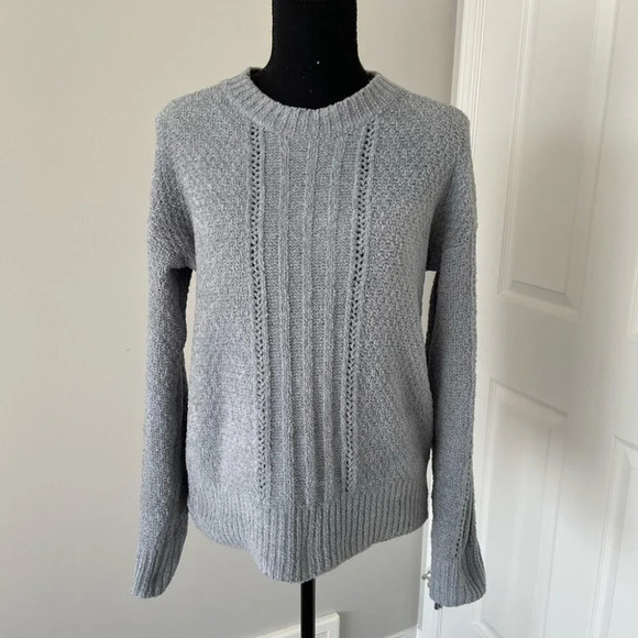 Lucky  Brand Soft Crew Neck Sweater - Picture 1 of 16